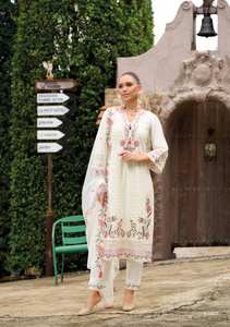 Premium Viscose Organza Salwar Kameez Catalogue complet avec haut bas et Dupatta pour Party Wear Tarif de gros disponible - Product Image 2