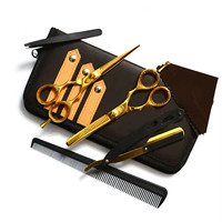 Kits de cisailles amincissantes pour salon de coiffure 2024 beaux kits de barbier fournisseur en gros de kits de salon de coiffure de qualité supérieure
