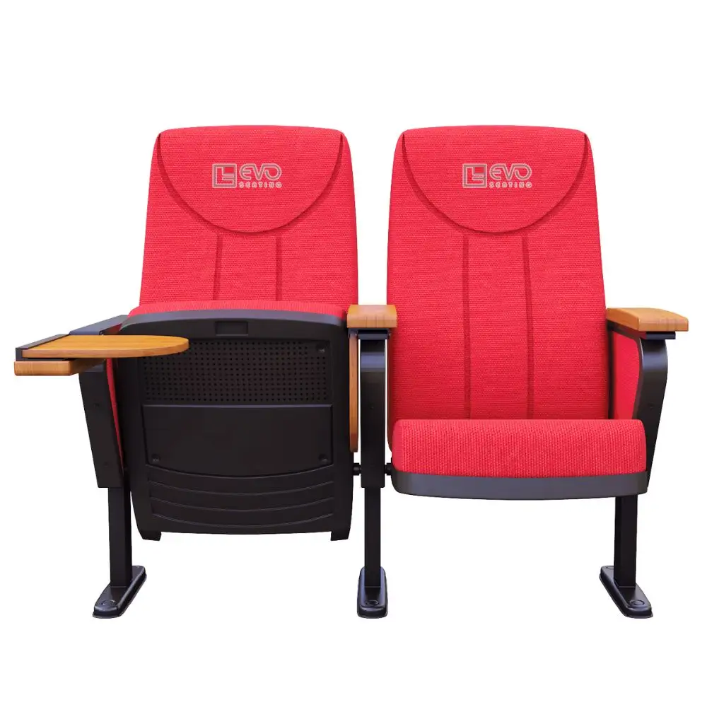 Oditoryum sandalyesi ders odası plastik tiyatro oturma sandalyeleri oditoryum koltuk sandalye ile ucuz yazı masası EVO1202B