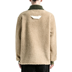 Sweat-shirt à col roulé en coton épais personnalisé de haute qualité pour hommes coupe régulière poids lourd hiver vente en gros personnalisable brodé - Product Image 4