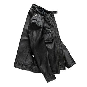 Abrigo de chaquetas para hombre con puños de cremallera de locomotora de moda fresca chaqueta atractiva y cálida para hombres envío DDP - Product Image 1