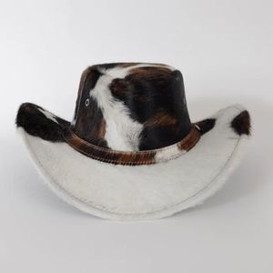 Sombreros de Vaquero Clásicos de Cuero Vacuno, Material Sólido de Alta Calidad, Unisex, Sombrero Occidental Profesional - Product Image 4