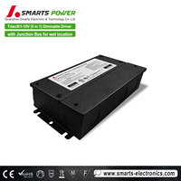 Driver LED à gradation 0-10V Triac homologué UL 100-277 Vca, alimentation LED 150 W avec boîtier de jonction