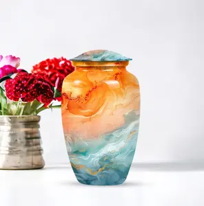 Urnes funéraires abstraites, urnes décoratives, urnes de crémation pour humains - Product Image 2