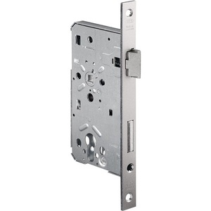 Cerradura de Embutir para Puerta Interior DIN Derecha 515 PZ 20/55/72/8mm, Fundición de Zinc Clase 3 BKS Cuadrada Plateada, Cerraduras para Muebles - Product Image 1