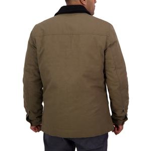 Vestes décontractées en toile lourde pour hommes Veste en duvet d'hiver avec col rabattu coupe-vent pour hommes - Product Image 2