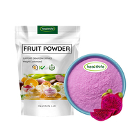 FocusHerb Voedingsmiddelkwaliteit Spraygedroogd Drakenfruit Rood Drakenfruit Poeder SD Pitaya Poeder