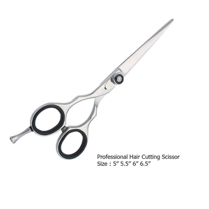 Ciseaux de coiffure professionnels pour salon, droits, pour droitiers, en acier inoxydable, ultra-affûtés, personnalisables, de haute qualité, non pliables, pour cheveux - Product Image 3