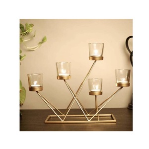 Lanternes à bougies en filigrane métallique artistique, fabriquées à la main pour la méditation, le yoga, le spa et l'éclairage d'ambiance chaleureux à la maison - Product Image 6