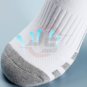 <b>Men's</b> Casual High Quality Breathable Spandex/Polyester Anti-Bacterial <b>Winter</b> Fashion <b>Socks</b> with Quick Dry Custom Colors & Sizes - Product Image 3