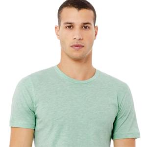 T-shirt à col rond en tricot teint uni pour hommes à manches courtes coupe régulière léger confortable élégant décontracté vêtements de tous les jours - Product Image 4