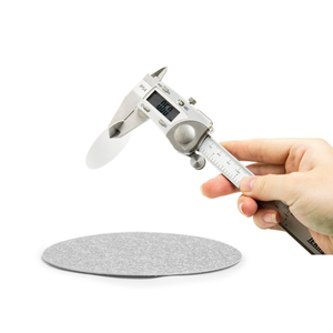 Livraison rapide bouteilles en verre de sécurité blanches de taille personnalisée bocaux scellés en aluminium découpés à l'emporte-pièce couvercles en plastique PET PE bouchons de bouteilles fermetures SAM - Product Image 6