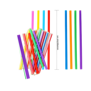 Pailles à boire en plastique PP de haute qualité pour boire emballage personnalisé coloré origine du fabricant du Vietnam - Product Image 1