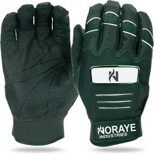 ถุงมือตีเบสบอลถุงมือซอฟต์บอลถุงมือหนังปรับแต่งได้ - Product Image 4