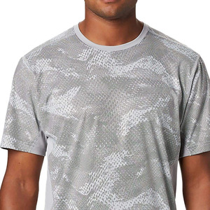 Camiseta Deportiva Informal de Malla para Hombre, Material Transpirable, Ropa Cómoda de Verano, Camiseta de Entrenamiento de Malla para Hombre, Manga Corta - Product Image 2