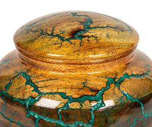 Urna de cremación conmemorativa para cenizas humanas, figura de Lichtenberg, urna de cremación de madera para cenizas - Product Image 6