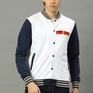 Chaqueta Varsity de Invierno Personalizada de Alta Calidad para Hombre con Diseño de Capucha en Tela de Lona, Forro de Lana y Opciones de Bordado al por Mayor - Product Image 1