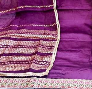 Designer moderne taille libre Salwar Kameez costumes pour femmes brodé à la main traditionnel belle fête porter indien pakistanais - Product Image 3