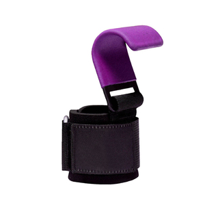 Correas de Muñeca para Pesas de Alta Resistencia, de Neopreno y Acero, Unisex, con Gancho para Gimnasio, Ejercicio, Fitness, Levantamiento de Pesas - Product Image 1