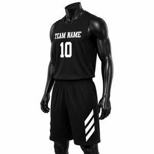 Uniforme de Baloncesto de Alta Calidad, Conjunto Personalizado de Camiseta y Pantalones Cortos para Entrenamiento y Partido - Product Image 4