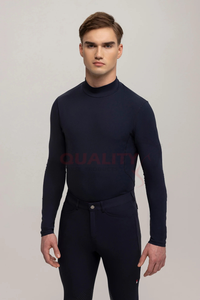 Chemises d'équitation pour hommes Slim Fit Long Lasting Comfort Chemises d'équitation pour hommes Outdoor Riding Riding Flexible With OEM Design - Product Image 3