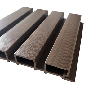 Panneau de cloison de séparation étanche intérieur Revêtement en brique <span class=keywords><strong>Panou</strong></span> Panneau mural intérieur décoratif cannelé en PVC Wpc - Product Image 5