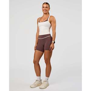 <b>Women's</b> Breathable <b>Knit</b> Bow <b>Tank</b> <b>Top</b>-Casual Gym Wear for off White XS - Product Image 3