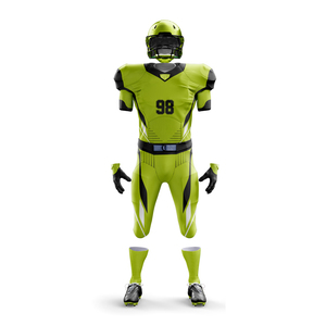 Uniformes de football américain sublimés de haute qualité Ensembles de vêtements de l'équipe avec logo personnalisé Vente en gros Fabricant OEM ODM - Product Image 5