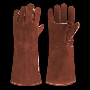 Tendance meilleure qualité gants de soudage en cuir nouvelle arrivée meilleure fabrication gants de soudage de qualité supérieure exigeants - Product Image 6