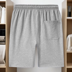 กางเกงขาสั้นออกกำลังกายแบบลำลองของผู้ชายสำหรับ2025กางเกงขาสั้นเอวกลางเอวแบบสั้นมีเชือกผูกเอวดีไซน์ที่ดีที่สุดออกแบบโลโก้ได้ตามต้องการ - Product Image 5