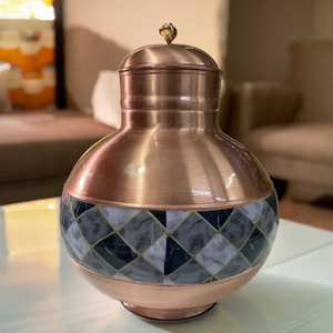 Custom Design Hand Crafted <b>Water</b> <b>Dispenser</b> Vending 100% Copper Drinking Indian Exporter With Export Quality - Product Image 5