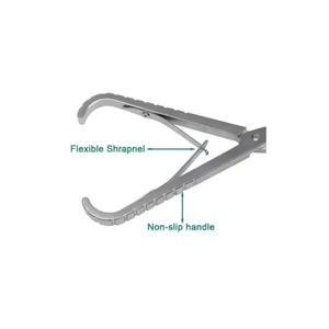 Vétérinaires de haute qualité Synthes Orthopédie En Acier Inoxydable Ruskin Double Joint Rongeur avec Incurvé Par Surgiright Instruments - Product Image 3