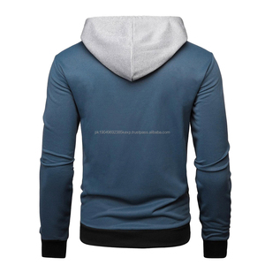 Sudadera con Capucha de Alta Calidad para Hombre, 100% Algodón, Estilo Urbano, Diseño Personalizado para Hip Hop, para Invierno - Product Image 2