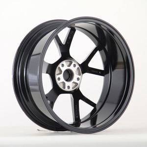 Carnox Prix Spécial Jantes Forgées Personnalisées 5X112 17 Pouces 7.5J Jantes en Alliage Noir Brillant pour VW Golf R TI <span class=keywords><strong>Touran</strong></span> Polo BMW X5 - Product Image 3