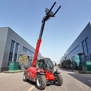 Sollevatore Telescopico RG-3507 3.5 Ton, Altezza di Sollevamento 7m, 4WD per Stoccaggio e Trasferimento Logistico in Magazzini a Soffitto Alto - Product Image 3