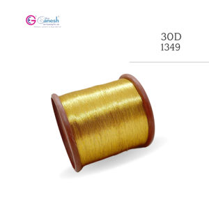 Hilo de bordado de poliéster 1349 30D de alta tenacidad Hilo metálico Lurex tipo MS & ST para tejer a mano con alta durabilidad - Product Image 2