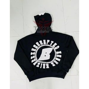 Nouveautés personnalisées : sweats à capuche oversize en molleton 100 % coton épais, décontractés, avec impression personnalisée pour l'hiver - Product Image 5