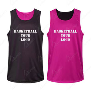 Camisetas de Baloncesto Personalizadas para Hombre, OEM ODM, Uniformes de Equipo Reversibles, 100% Poliéster, Malla Transpirable, Secado Rápido, Impresión Digital. - Product Image 2