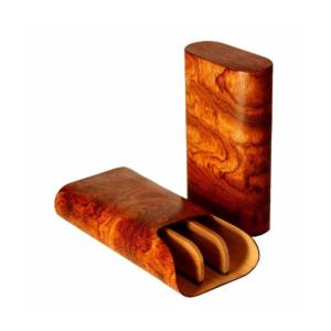 New Arrival Natural Polished Tube Shape Modern American Style <b>Wooden</b> <b>Box</b> Handcrafted Customizable Size Storage Jewelry <b>Lock</b> <b>Box</b> - Product Image 4