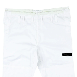 ชุดยูโดบราซิลเลียน จิวยิตสู สีขาว แต่งขอบสีมิ้นท์ 450gsm ผ้าเพิร์ลวีฟ น้ำหนักเบา สำหรับฝึกซ้อม BJJ - Product Image 6