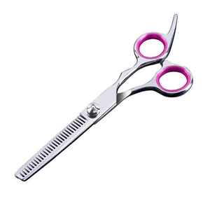 Kits d'outils de barbier finition polonaise coupe de cheveux ciseaux amincissants et ensemble de peignes Kit de salon de coiffure avec étui à fermeture éclair - Product Image 5