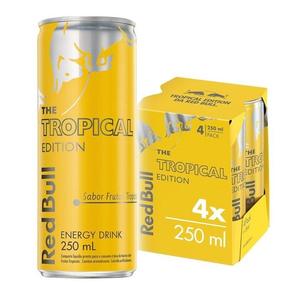 เครื่องดื่มชูกำลัง ทรอปิคอล เยลโลว์ อิดิชั่น 250 มล. (กล่อง 24 กระป๋อง) ไม่มีน้ำตาล คาร์โบไฮเดรตต่ำ ทอรีนสูง รสชาติดีที่สุด ราคาถูก ขายส่ง - Product Image 6