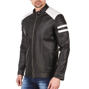 Offre Spéciale nouvelle veste en cuir véritable personnalisée pour hommes et de haute qualité pour la mode d'hiver coupe ample pour l'approvisionnement direct en gros - Product Image 2