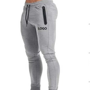 2025 Hot Selling <b>Men's</b> Pants Joggers Sports Gym Pants Elastic Waist Zip Pockets Heavy Weight Sweatpants Oversize <b>Man</b> <b>Trouser</b> - Product Image 2