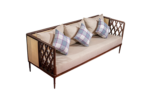 Juego de sofá de madera de Fresno para sala de estar y comedor, cojín para asiento, almohada, muebles de interior y exterior, características de esquina, uso en la sala de estar - Product Image 5