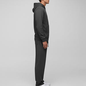 Oversized Hoodie Men's 100% Cotton Heavyweight Luxury Blank Zip up Streetwear Custom Printing <b>Drop</b> Shoulder Hoodies - Product Image 6