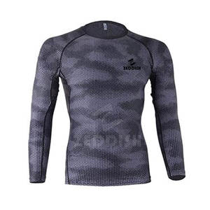 Costume de compression pour hommes avec logo personnalisé en gros - Product Image 2