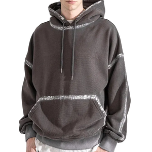 Venta al por mayor de sudaderas con capucha personalizadas con logotipo unisex de alta calidad hombres Sudadera con capucha personalizada sublimación mejor diseño Sudadera con capucha de gran tamaño 2024 - Product Image 5
