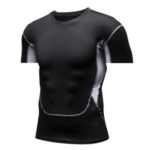 Nuevas camisas de compresión para gimnasio Rash Guard personalizadas BJJ Rash Guard Plain Blank para hombre a la venta - Product Image 2