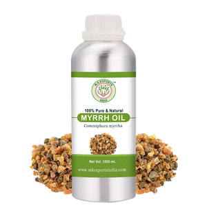 Aceite esencial de mirra somalí 100% Extracto de resina de Commiphora Myrrha de grado terapéutico puro sin diluir para aromaterapia - Product Image 1